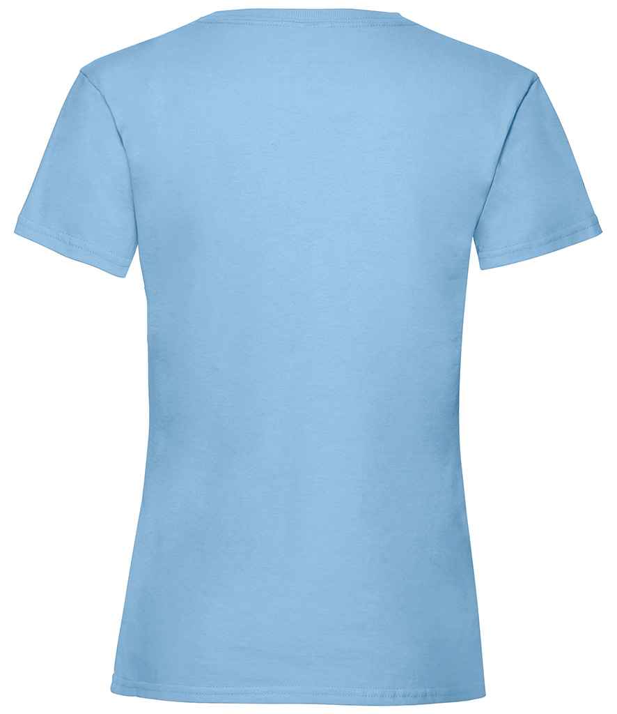 Fruit of the Loom Girls Value T-Shirt in by Fruit of the Loom — Custom branded clothing by Print Press, featuring premium embroidery produced in our specialist print lab in the UK.