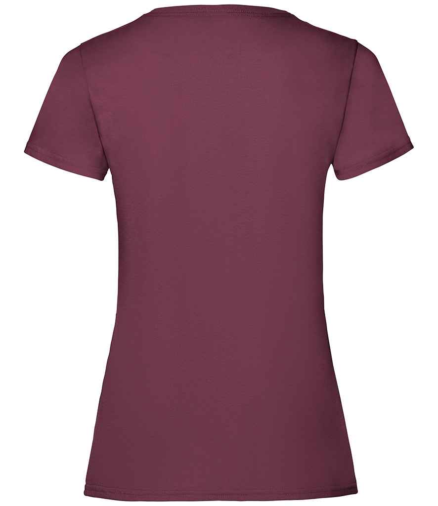 Fruit of the Loom Lady Fit Value T-Shirt - (2nd Colours) in by Fruit of the Loom — Custom branded clothing by Print Press, featuring premium embroidery produced in our specialist print lab in the UK.