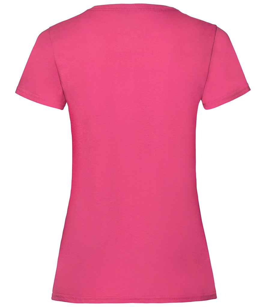 Fruit of the Loom Lady Fit Value T-Shirt - (2nd Colours) in by Fruit of the Loom — Custom branded clothing by Print Press, featuring premium embroidery produced in our specialist print lab in the UK.