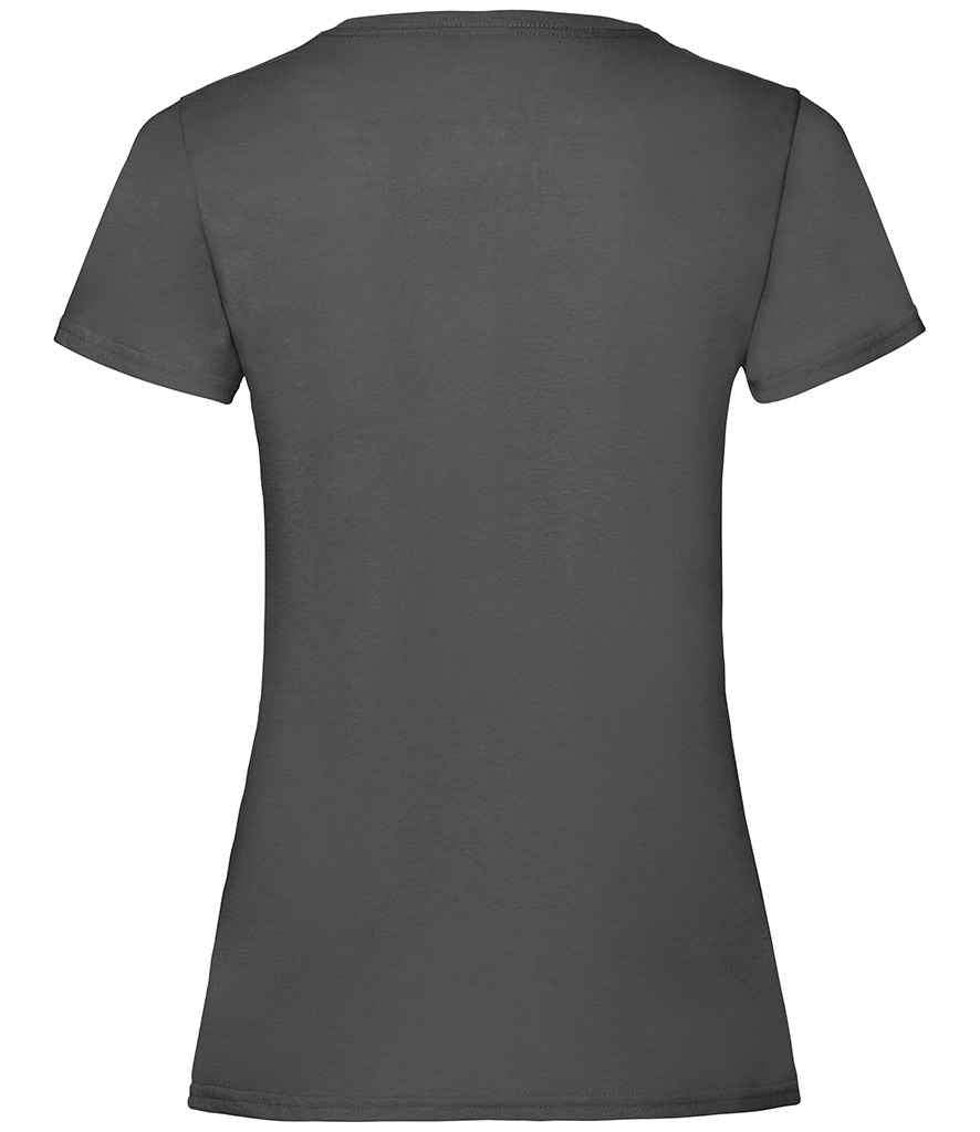 Fruit of the Loom Lady Fit Value T-Shirt in by Fruit of the Loom — Custom branded clothing by Print Press, featuring premium embroidery produced in our specialist print lab in the UK.