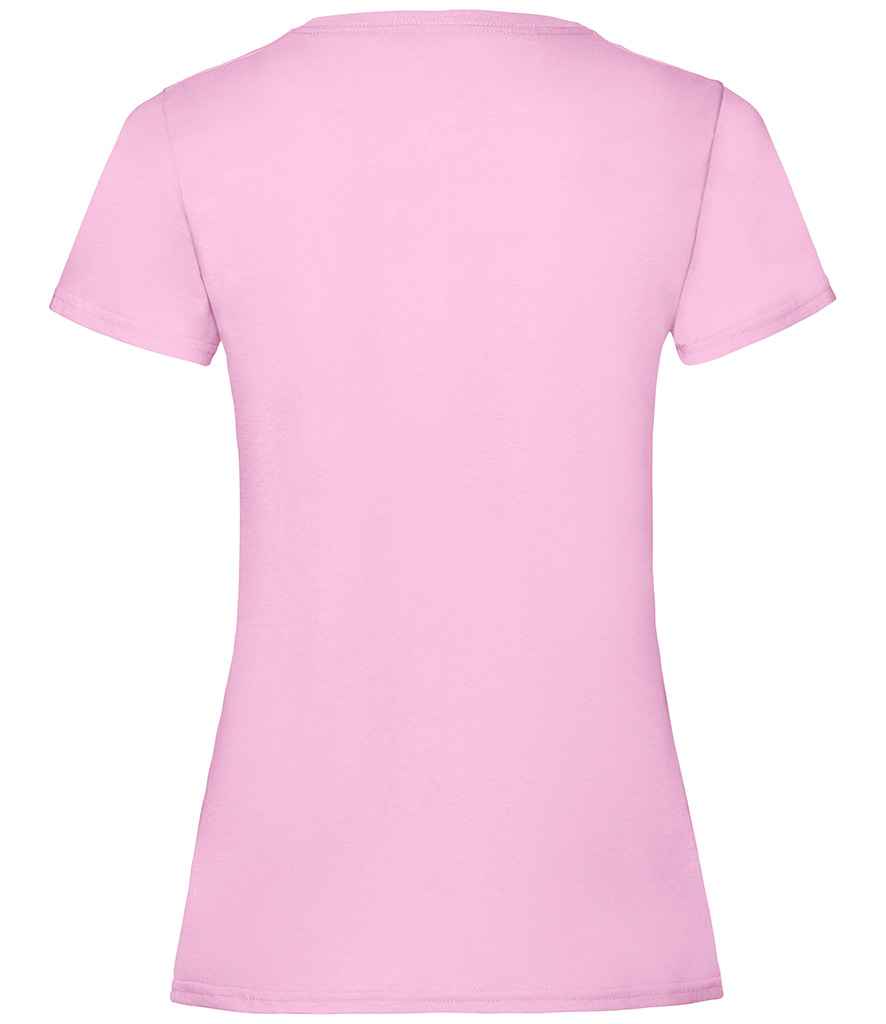 Fruit of the Loom Lady Fit Value T-Shirt in by Fruit of the Loom — Custom branded clothing by Print Press, featuring premium embroidery produced in our specialist print lab in the UK.