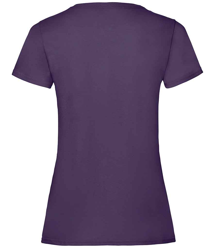 Fruit of the Loom Lady Fit Value T-Shirt in by Fruit of the Loom — Custom branded clothing by Print Press, featuring premium embroidery produced in our specialist print lab in the UK.