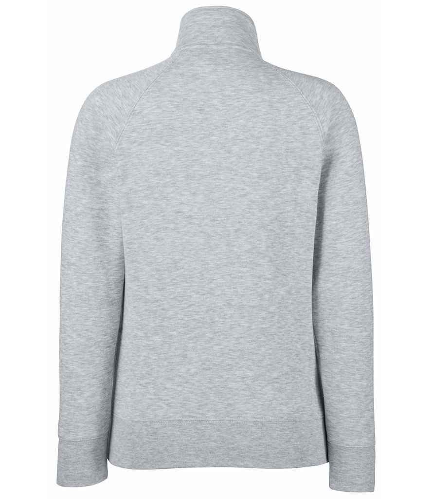 Fruit of the Loom Premium Lady Fit Sweat Jacket in by Fruit of the Loom — Custom branded clothing by Print Press, featuring premium embroidery produced in our specialist print lab in the UK.