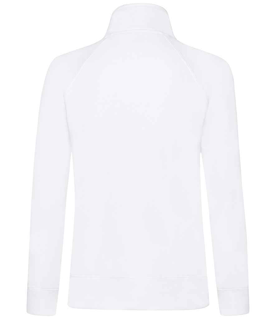 Fruit of the Loom Premium Lady Fit Sweat Jacket in by Fruit of the Loom — Custom branded clothing by Print Press, featuring premium embroidery produced in our specialist print lab in the UK.