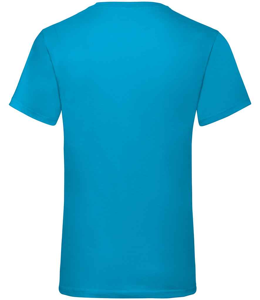 Fruit of the Loom V Neck Value T-Shirt in by Fruit of the Loom — Custom branded clothing by Print Press, featuring premium embroidery produced in our specialist print lab in the UK.