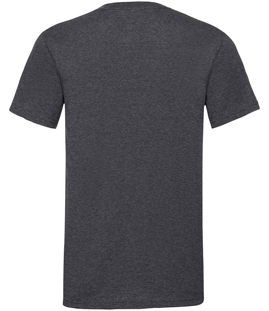 Fruit of the Loom V Neck Value T-Shirt in by Fruit of the Loom — Custom branded clothing by Print Press, featuring premium embroidery produced in our specialist print lab in the UK.