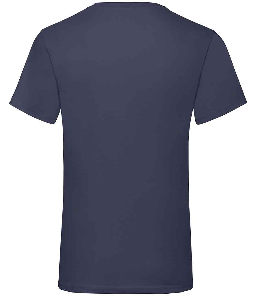 Fruit of the Loom V Neck Value T-Shirt in by Fruit of the Loom — Custom branded clothing by Print Press, featuring premium embroidery produced in our specialist print lab in the UK.