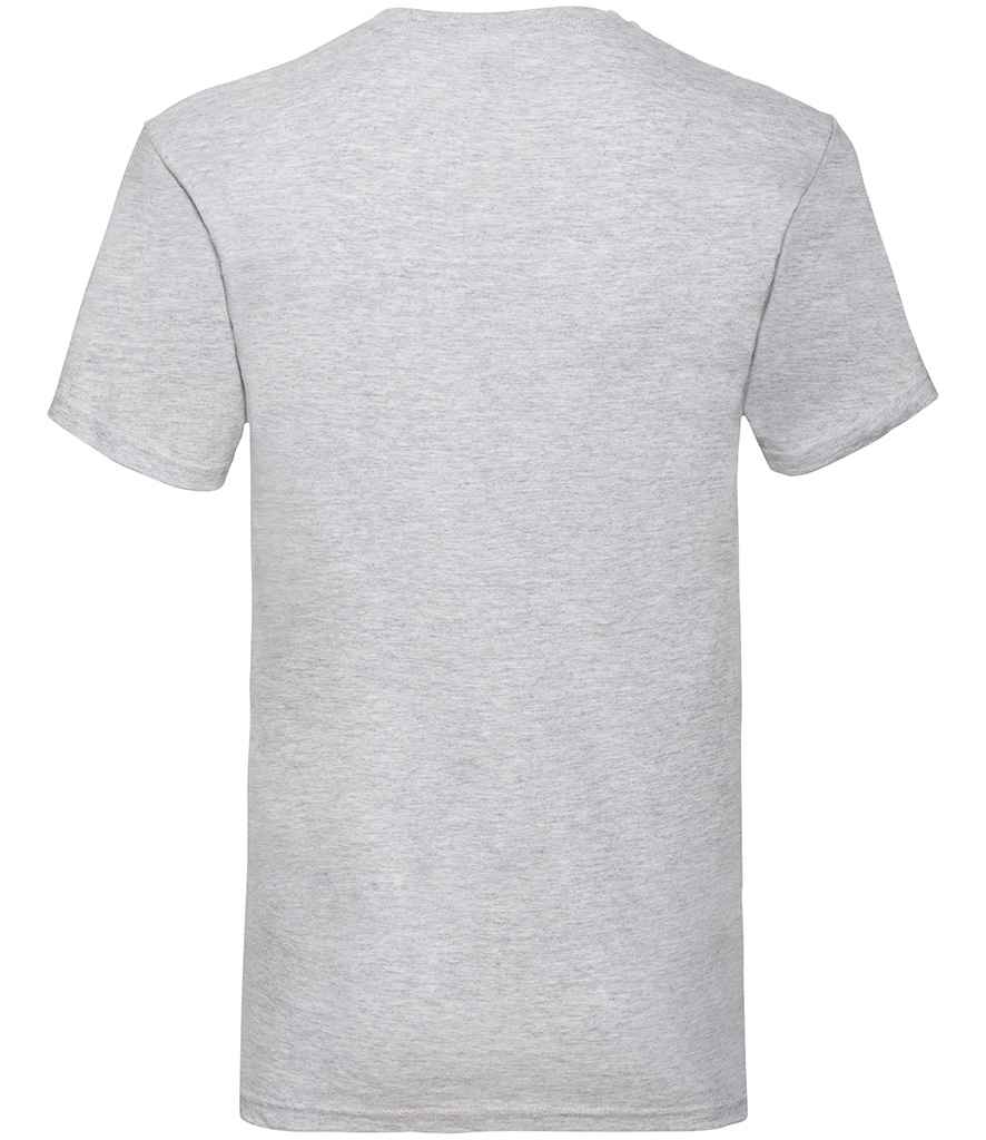 Fruit of the Loom V Neck Value T-Shirt in by Fruit of the Loom — Custom branded clothing by Print Press, featuring premium embroidery produced in our specialist print lab in the UK.