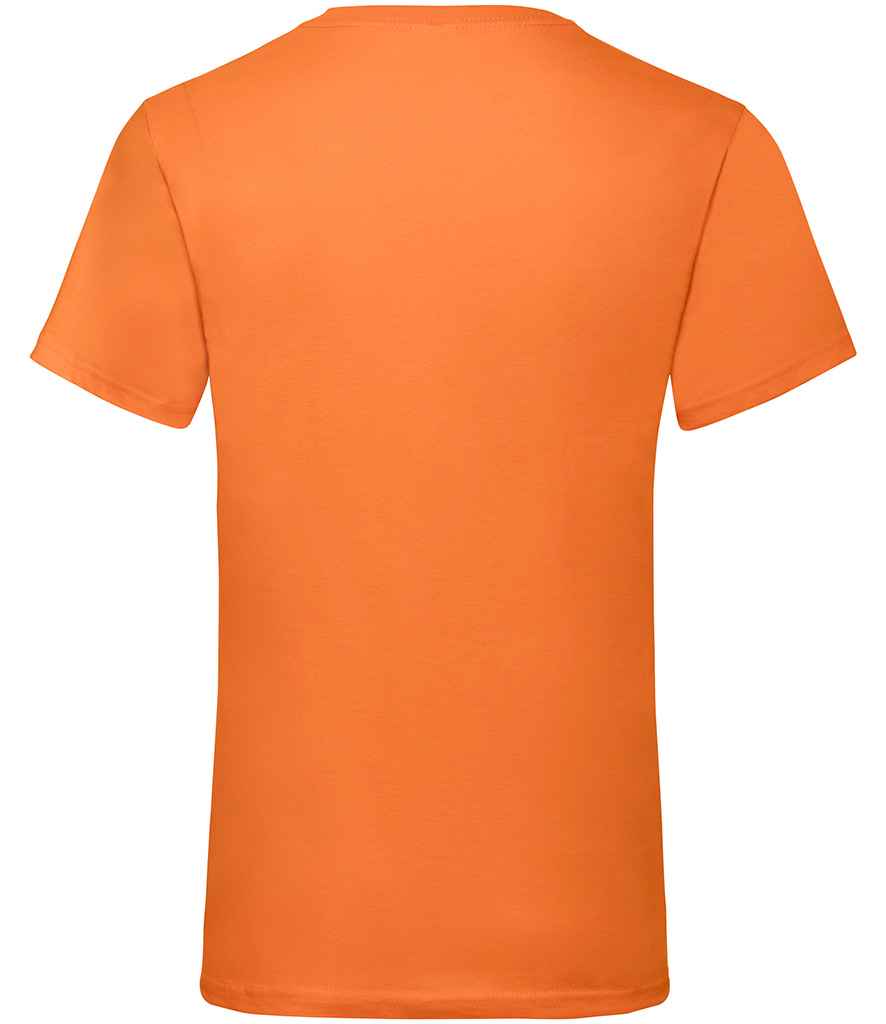 Fruit of the Loom V Neck Value T-Shirt in by Fruit of the Loom — Custom branded clothing by Print Press, featuring premium embroidery produced in our specialist print lab in the UK.