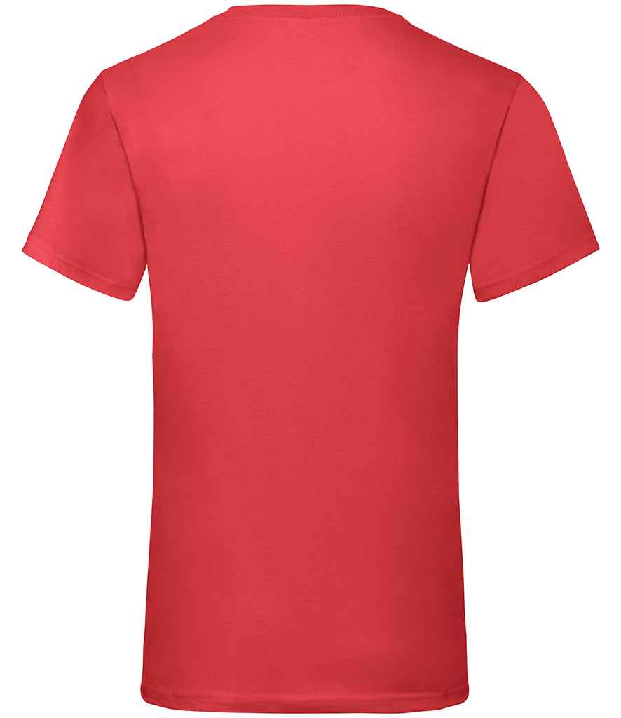 Fruit of the Loom V Neck Value T-Shirt in by Fruit of the Loom — Custom branded clothing by Print Press, featuring premium embroidery produced in our specialist print lab in the UK.