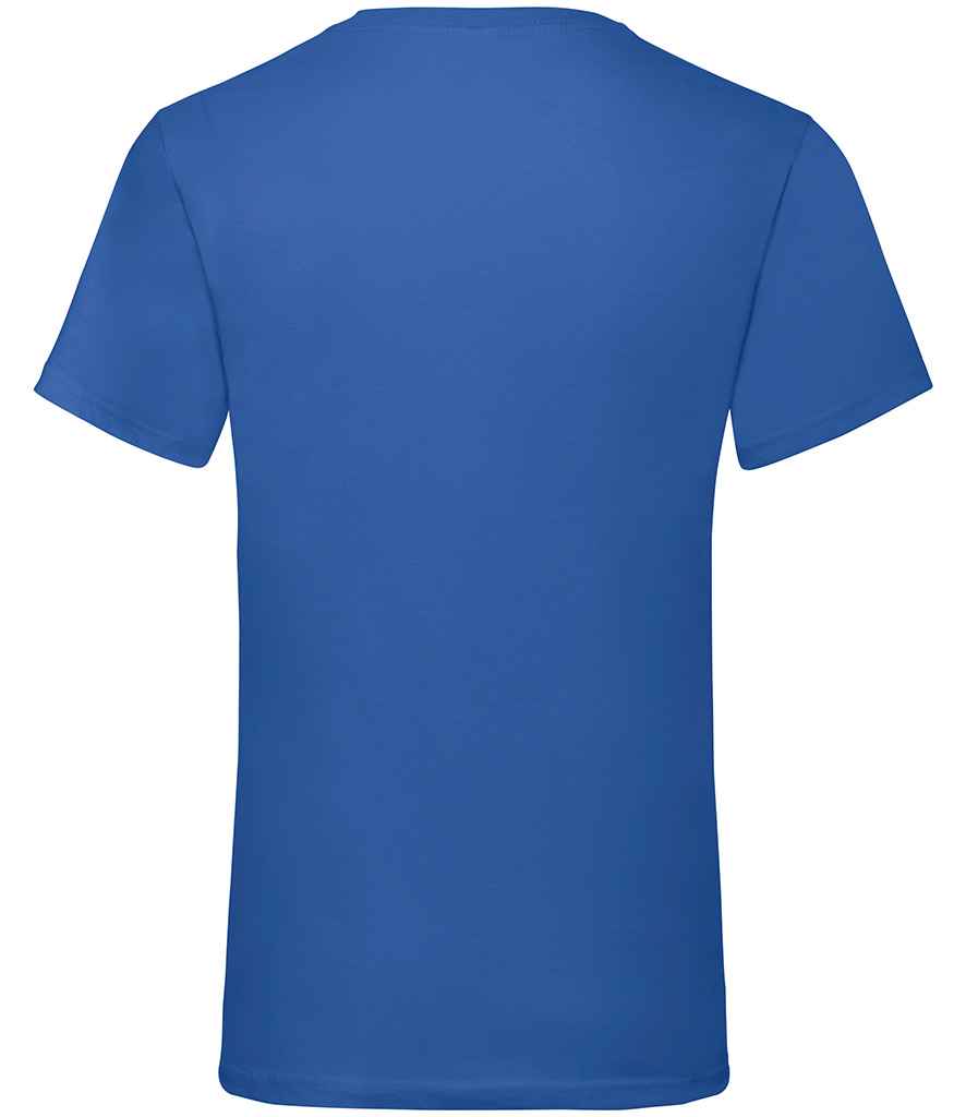 Fruit of the Loom V Neck Value T-Shirt in by Fruit of the Loom — Custom branded clothing by Print Press, featuring premium embroidery produced in our specialist print lab in the UK.