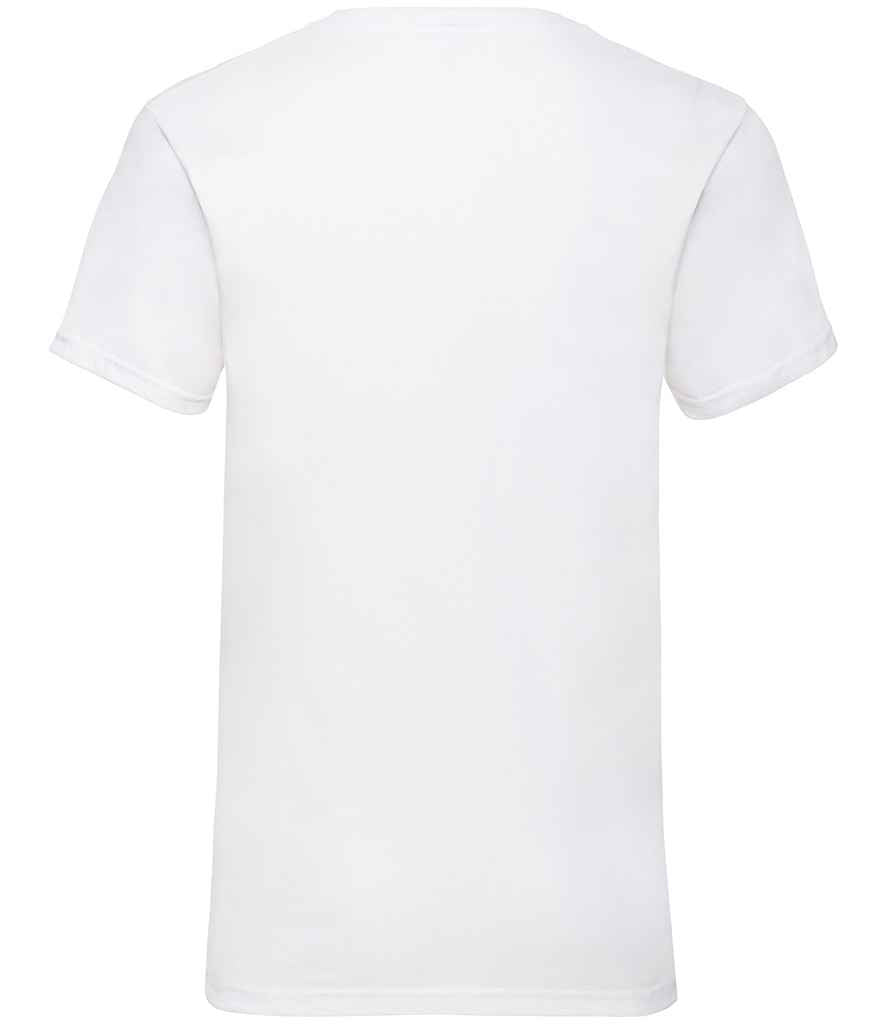 Fruit of the Loom V Neck Value T-Shirt in by Fruit of the Loom — Custom branded clothing by Print Press, featuring premium embroidery produced in our specialist print lab in the UK.