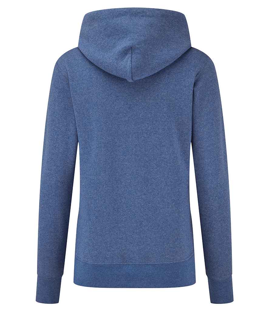 Fruit of the Loom Classic Lady Fit Hooded Sweatshirt in by Fruit of the Loom — Custom branded clothing by Print Press, featuring premium embroidery produced in our specialist print lab in the UK.