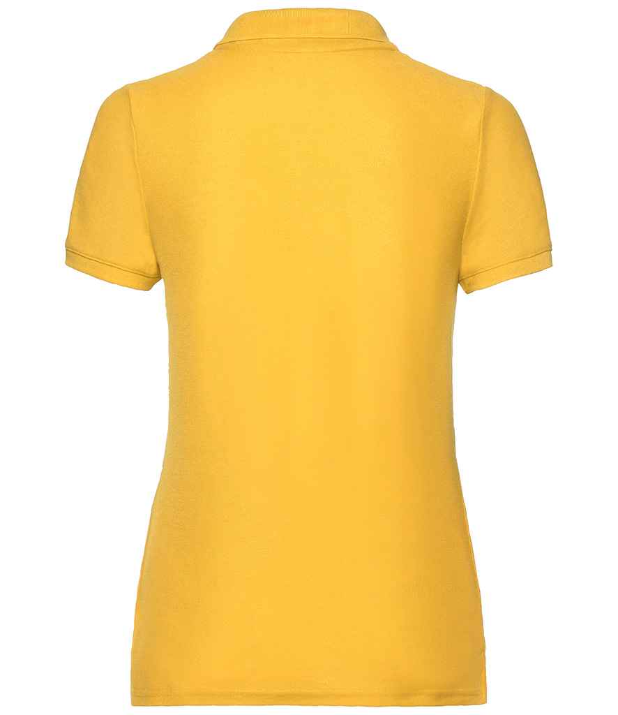 Fruit of the Loom Lady Fit Pique Polo Shirt in by Fruit of the Loom — Custom branded clothing by Print Press, featuring premium embroidery produced in our specialist print lab in the UK.
