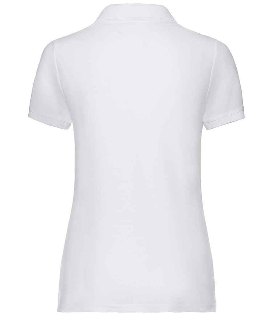 Fruit of the Loom Lady Fit Pique Polo Shirt in by Fruit of the Loom — Custom branded clothing by Print Press, featuring premium embroidery produced in our specialist print lab in the UK.