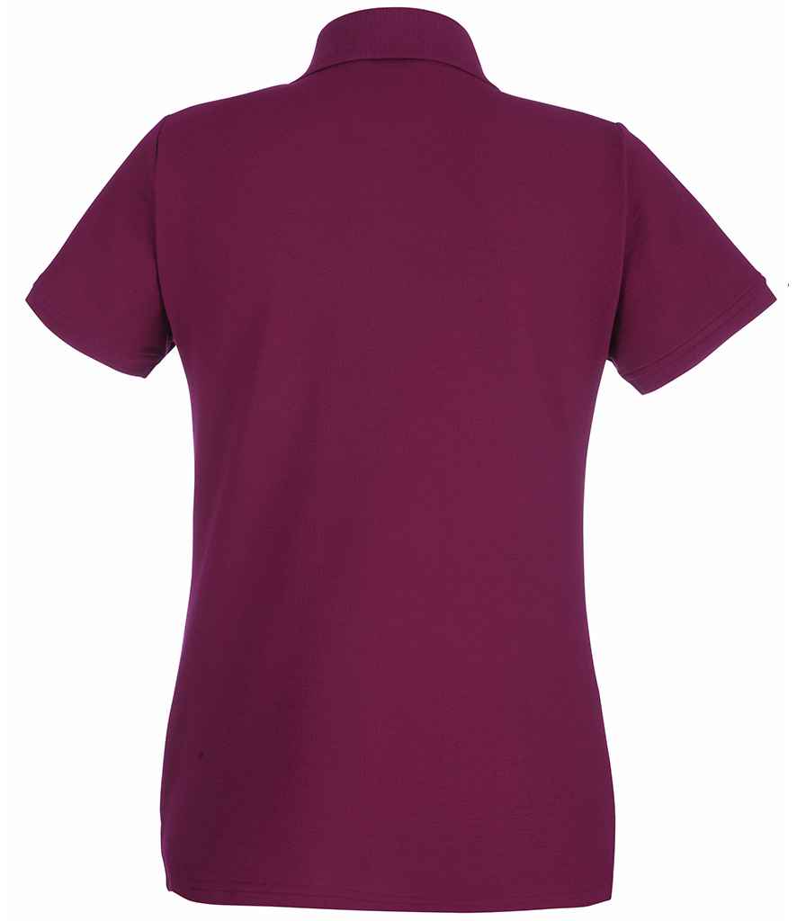 Fruit of the Loom Lady-Fit Premium Cotton Pique Polo Shirt in by Fruit of the Loom — Custom branded clothing by Print Press, featuring premium embroidery produced in our specialist print lab in the UK.