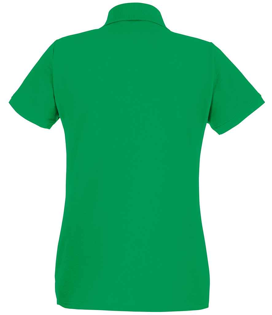 Fruit of the Loom Lady-Fit Premium Cotton Pique Polo Shirt in by Fruit of the Loom — Custom branded clothing by Print Press, featuring premium embroidery produced in our specialist print lab in the UK.
