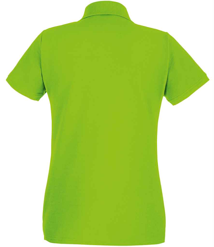 Fruit of the Loom Lady-Fit Premium Cotton Pique Polo Shirt in by Fruit of the Loom — Custom branded clothing by Print Press, featuring premium embroidery produced in our specialist print lab in the UK.