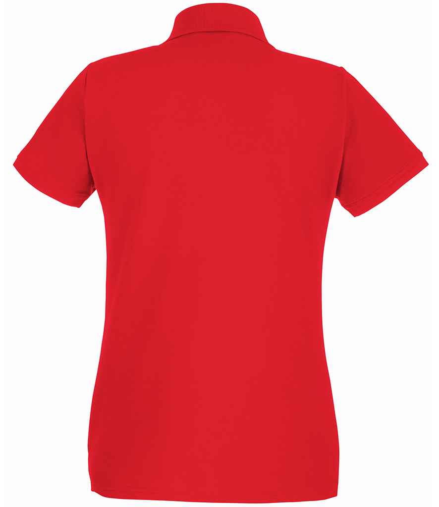 Fruit of the Loom Lady-Fit Premium Cotton Pique Polo Shirt in by Fruit of the Loom — Custom branded clothing by Print Press, featuring premium embroidery produced in our specialist print lab in the UK.