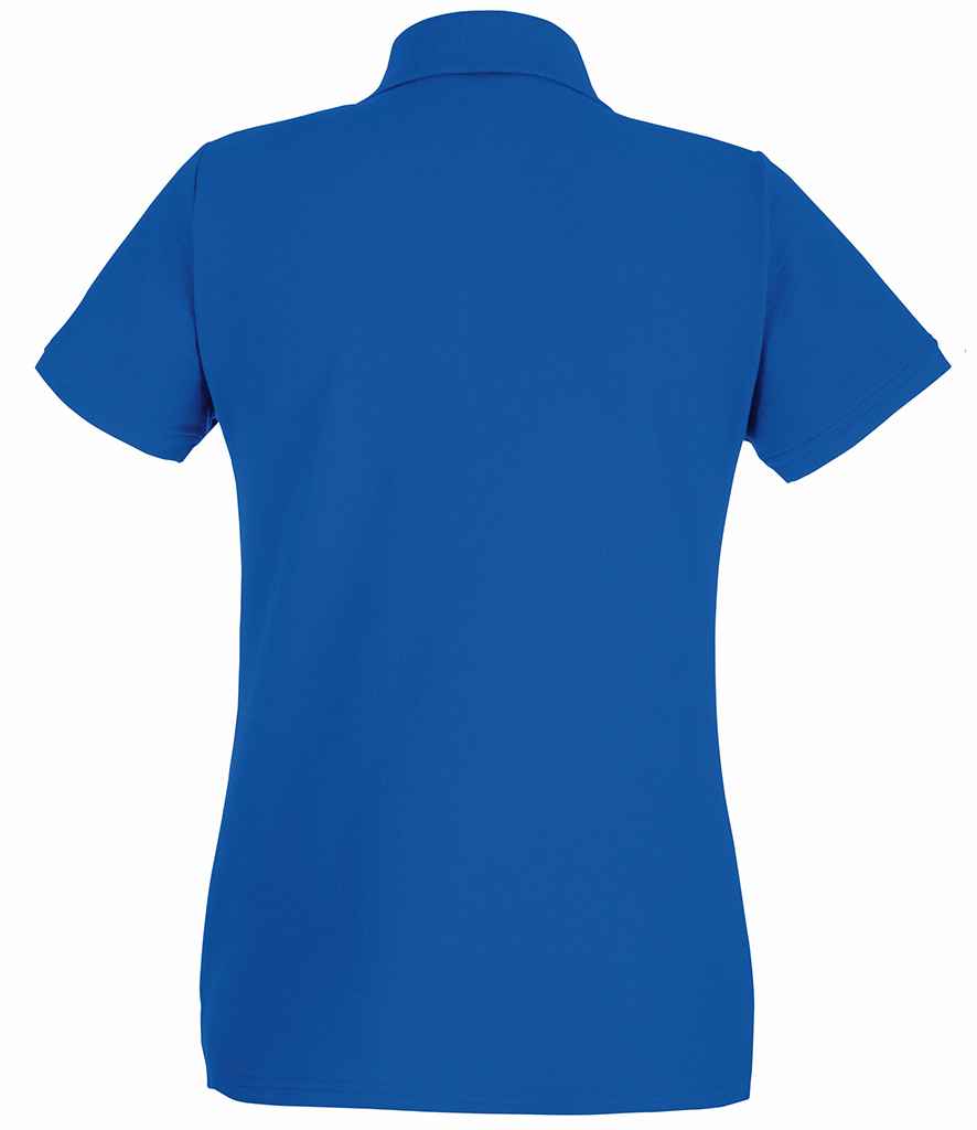 Fruit of the Loom Lady-Fit Premium Cotton Pique Polo Shirt in by Fruit of the Loom — Custom branded clothing by Print Press, featuring premium embroidery produced in our specialist print lab in the UK.
