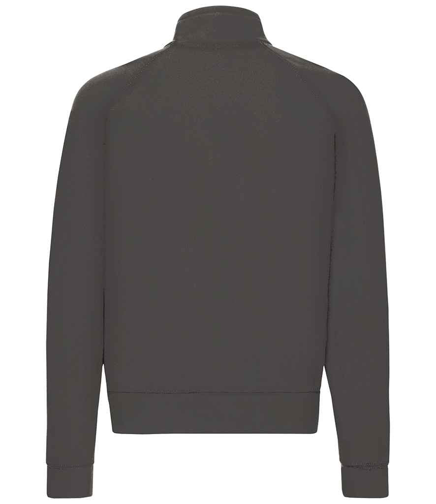 Fruit of the Loom Classic Sweat Jacket in by Fruit of the Loom — Custom branded clothing by Print Press, featuring premium embroidery produced in our specialist print lab in the UK.