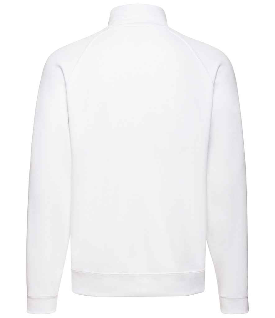 Fruit of the Loom Classic Sweat Jacket in by Fruit of the Loom — Custom branded clothing by Print Press, featuring premium embroidery produced in our specialist print lab in the UK.