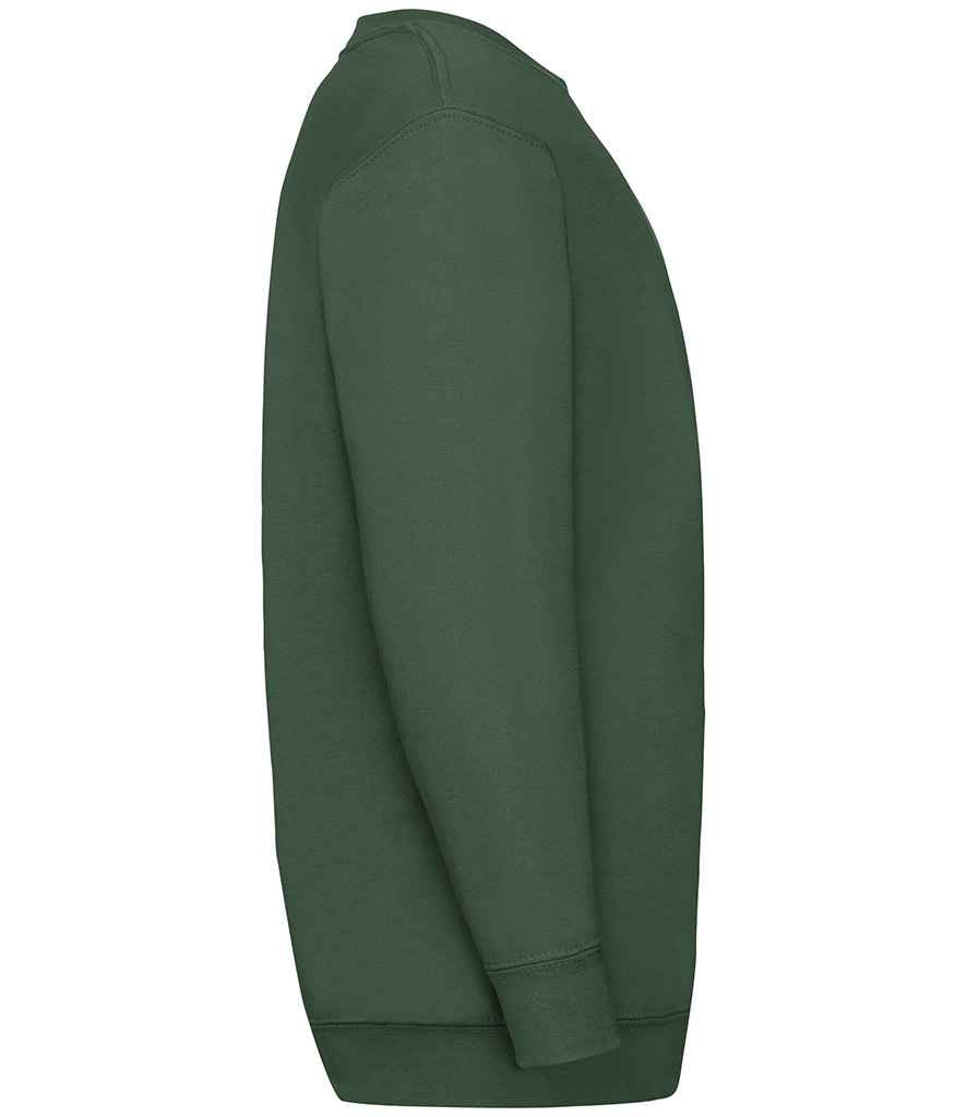 Fruit of the Loom Kids Classic Drop Shoulder Sweatshirt in by Fruit of the Loom — Custom branded clothing by Print Press, featuring premium embroidery produced in our specialist print lab in the UK.