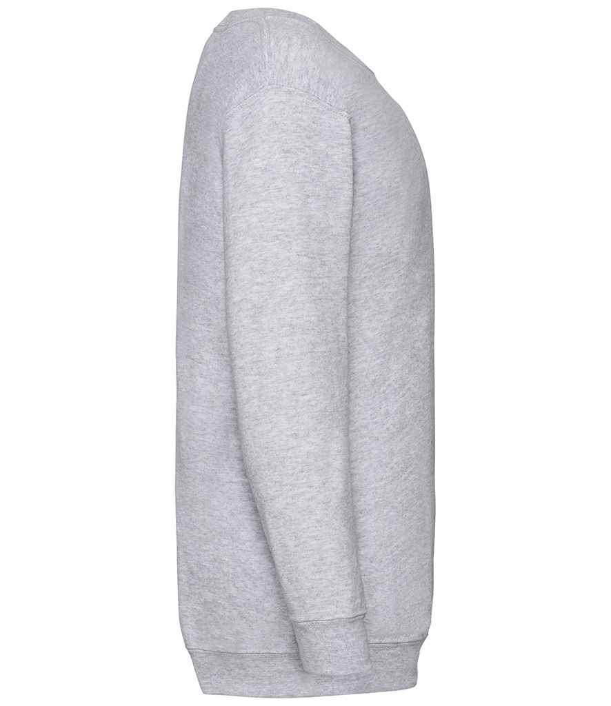 Fruit of the Loom Kids Classic Drop Shoulder Sweatshirt in by Fruit of the Loom — Custom branded clothing by Print Press, featuring premium embroidery produced in our specialist print lab in the UK.