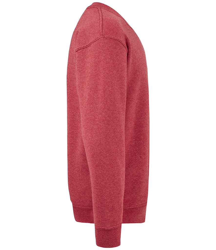 Fruit of the Loom Kids Classic Drop Shoulder Sweatshirt in by Fruit of the Loom — Custom branded clothing by Print Press, featuring premium embroidery produced in our specialist print lab in the UK.