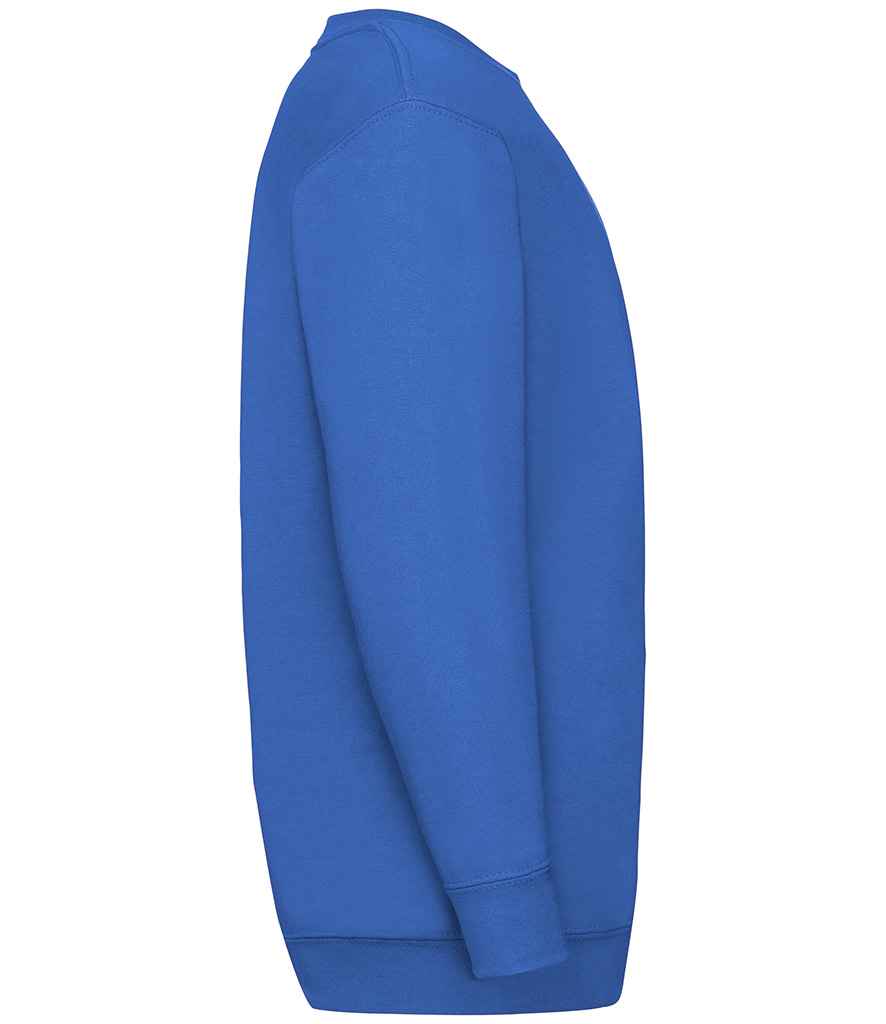 Fruit of the Loom Kids Classic Drop Shoulder Sweatshirt in by Fruit of the Loom — Custom branded clothing by Print Press, featuring premium embroidery produced in our specialist print lab in the UK.