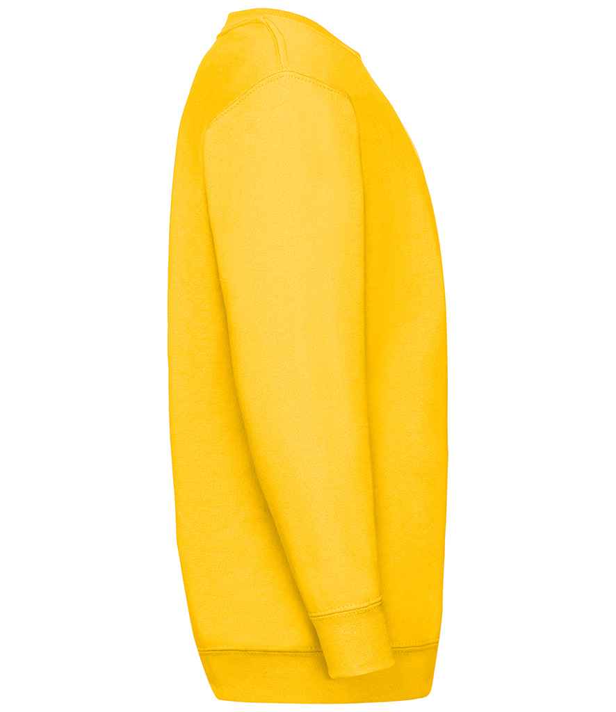 Fruit of the Loom Kids Classic Drop Shoulder Sweatshirt in by Fruit of the Loom — Custom branded clothing by Print Press, featuring premium embroidery produced in our specialist print lab in the UK.