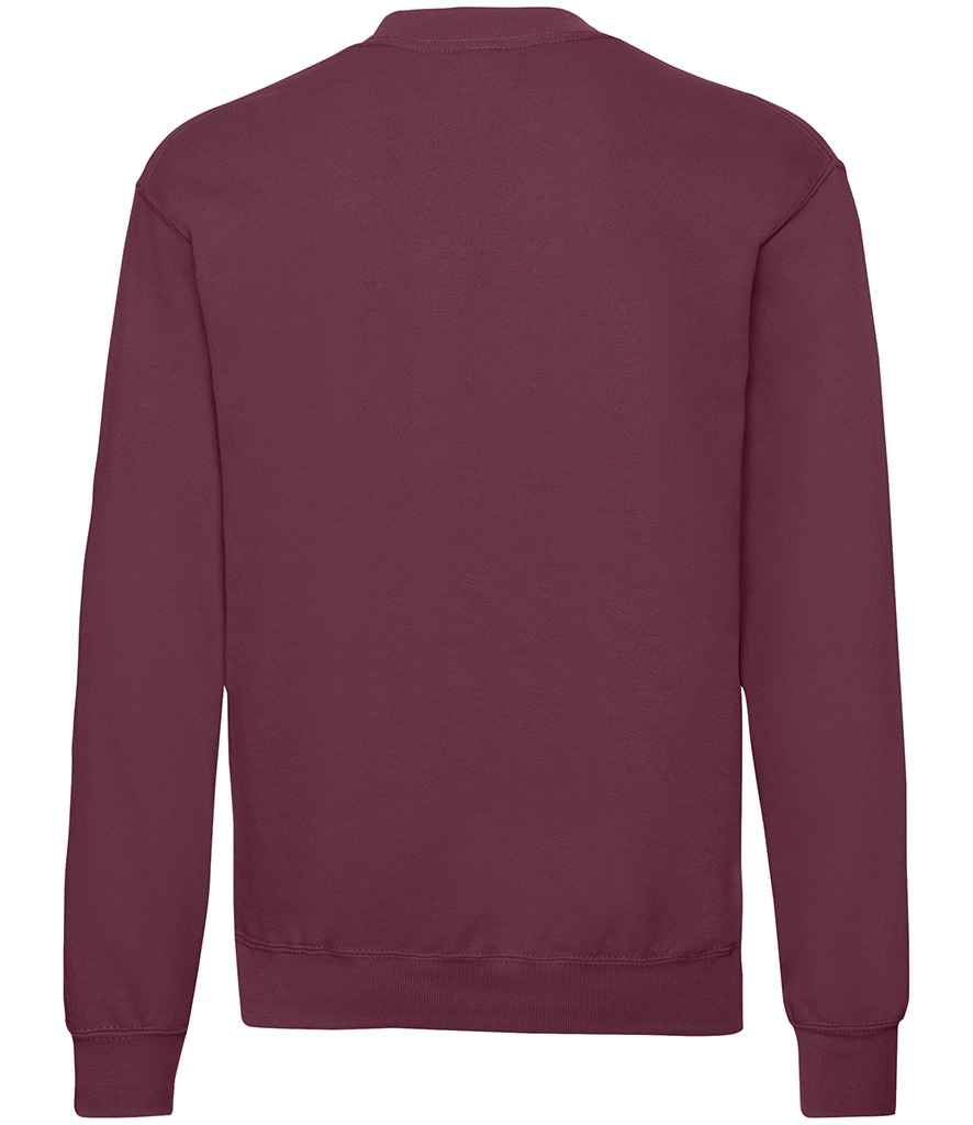 Fruit of the Loom Classic Drop Shoulder Sweatshirt in by Fruit of the Loom — Custom branded clothing by Print Press, featuring premium embroidery produced in our specialist print lab in the UK.