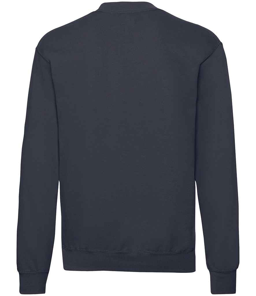 Fruit of the Loom Classic Drop Shoulder Sweatshirt in by Fruit of the Loom — Custom branded clothing by Print Press, featuring premium embroidery produced in our specialist print lab in the UK.