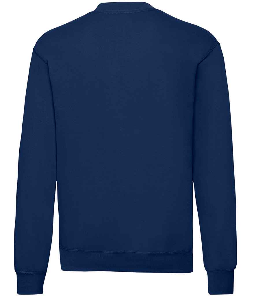 Fruit of the Loom Classic Drop Shoulder Sweatshirt in by Fruit of the Loom — Custom branded clothing by Print Press, featuring premium embroidery produced in our specialist print lab in the UK.