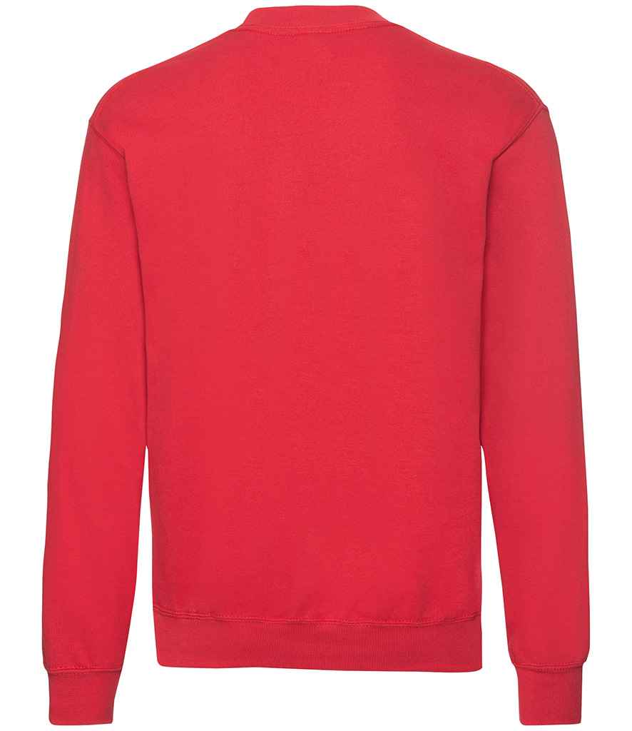 Fruit of the Loom Classic Drop Shoulder Sweatshirt in by Fruit of the Loom — Custom branded clothing by Print Press, featuring premium embroidery produced in our specialist print lab in the UK.