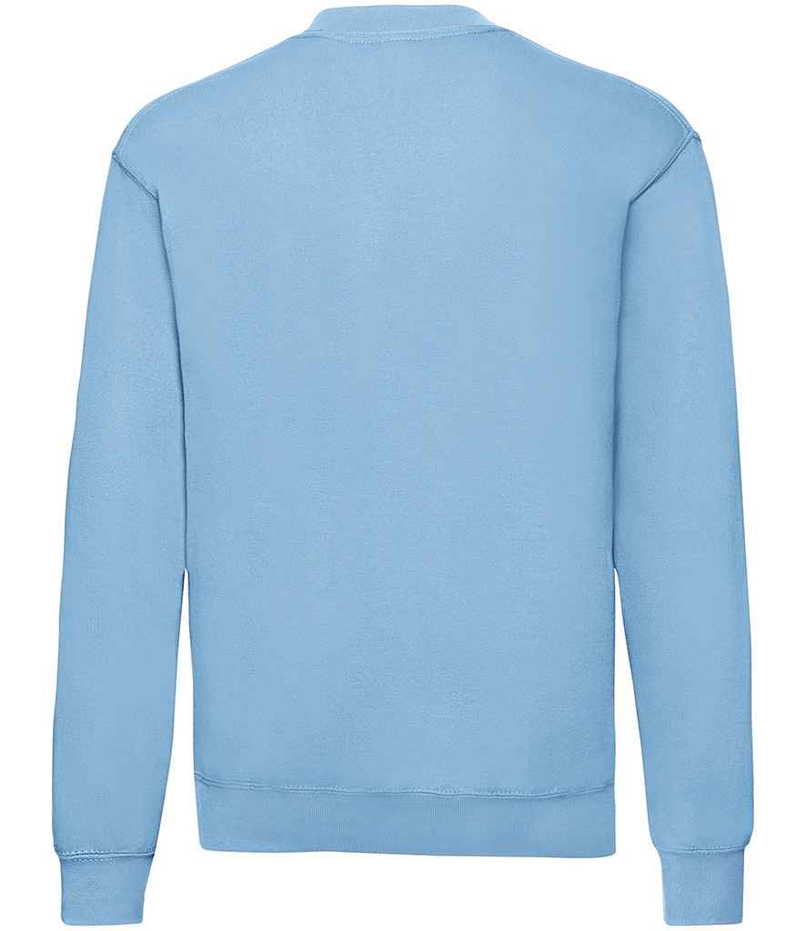 Fruit of the Loom Classic Drop Shoulder Sweatshirt in by Fruit of the Loom — Custom branded clothing by Print Press, featuring premium embroidery produced in our specialist print lab in the UK.