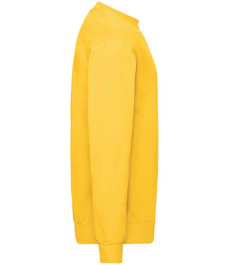 Fruit of the Loom Classic Drop Shoulder Sweatshirt in by Fruit of the Loom — Custom branded clothing by Print Press, featuring premium embroidery produced in our specialist print lab in the UK.
