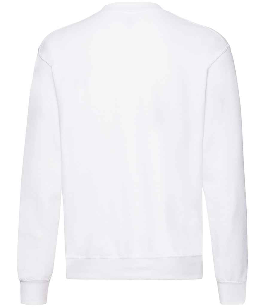 Fruit of the Loom Classic Drop Shoulder Sweatshirt in by Fruit of the Loom — Custom branded clothing by Print Press, featuring premium embroidery produced in our specialist print lab in the UK.