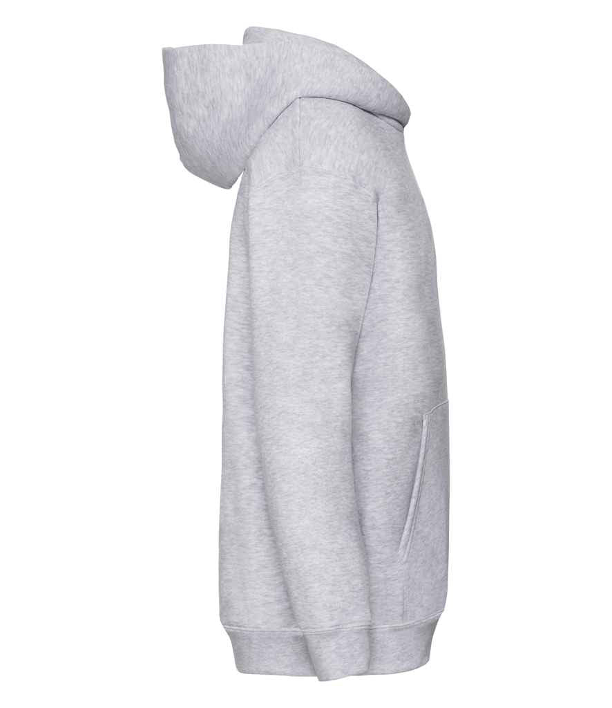 Fruit of the Loom Kids Premium Hooded Sweatshirt in by Fruit of the Loom — Custom branded clothing by Print Press, featuring premium embroidery produced in our specialist print lab in the UK.