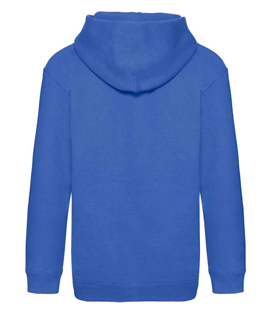 Fruit of the Loom Kids Premium Hooded Sweatshirt in by Fruit of the Loom — Custom branded clothing by Print Press, featuring premium embroidery produced in our specialist print lab in the UK.
