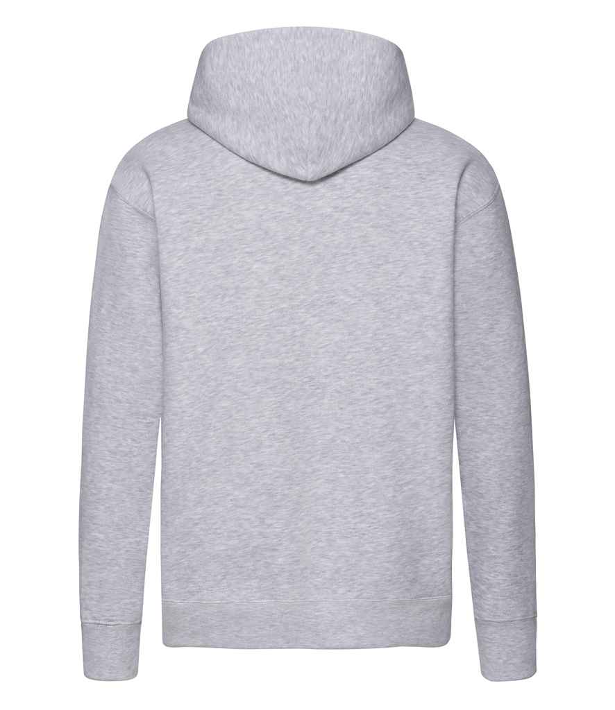 Fruit of the Loom Premium Hooded Sweatshirt in by Fruit of the Loom — Custom branded clothing by Print Press, featuring premium embroidery produced in our specialist print lab in the UK.