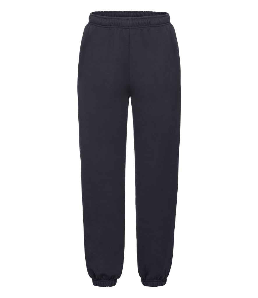 Fruit of the Loom Kids Premium Jog Pants in by Fruit of the Loom — Custom branded clothing by Print Press, featuring premium embroidery produced in our specialist print lab in the UK.