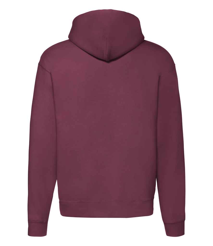 Fruit of the Loom Premium Zip Hooded Sweatshirt in by Fruit of the Loom — Custom branded clothing by Print Press, featuring premium embroidery produced in our specialist print lab in the UK.
