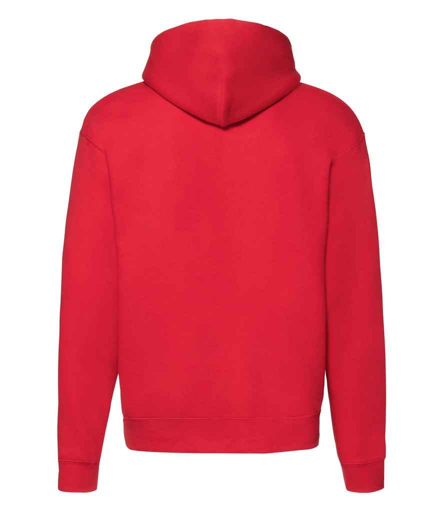 Fruit of the Loom Premium Zip Hooded Sweatshirt in by Fruit of the Loom — Custom branded clothing by Print Press, featuring premium embroidery produced in our specialist print lab in the UK.