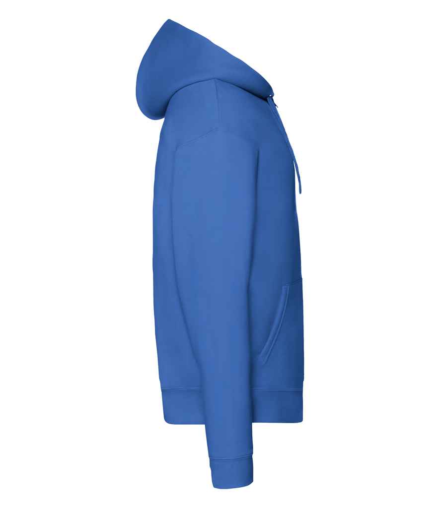Fruit of the Loom Premium Zip Hooded Sweatshirt in by Fruit of the Loom — Custom branded clothing by Print Press, featuring premium embroidery produced in our specialist print lab in the UK.