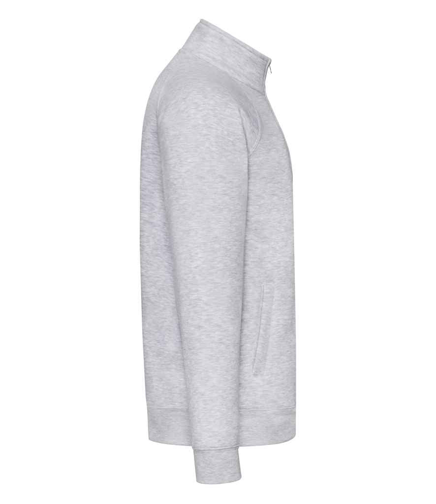 Fruit of the Loom Premium Sweat Jacket in by Fruit of the Loom — Custom branded clothing by Print Press, featuring premium embroidery produced in our specialist print lab in the UK.