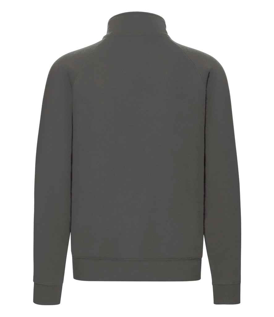 Fruit of the Loom Premium Sweat Jacket in by Fruit of the Loom — Custom branded clothing by Print Press, featuring premium embroidery produced in our specialist print lab in the UK.