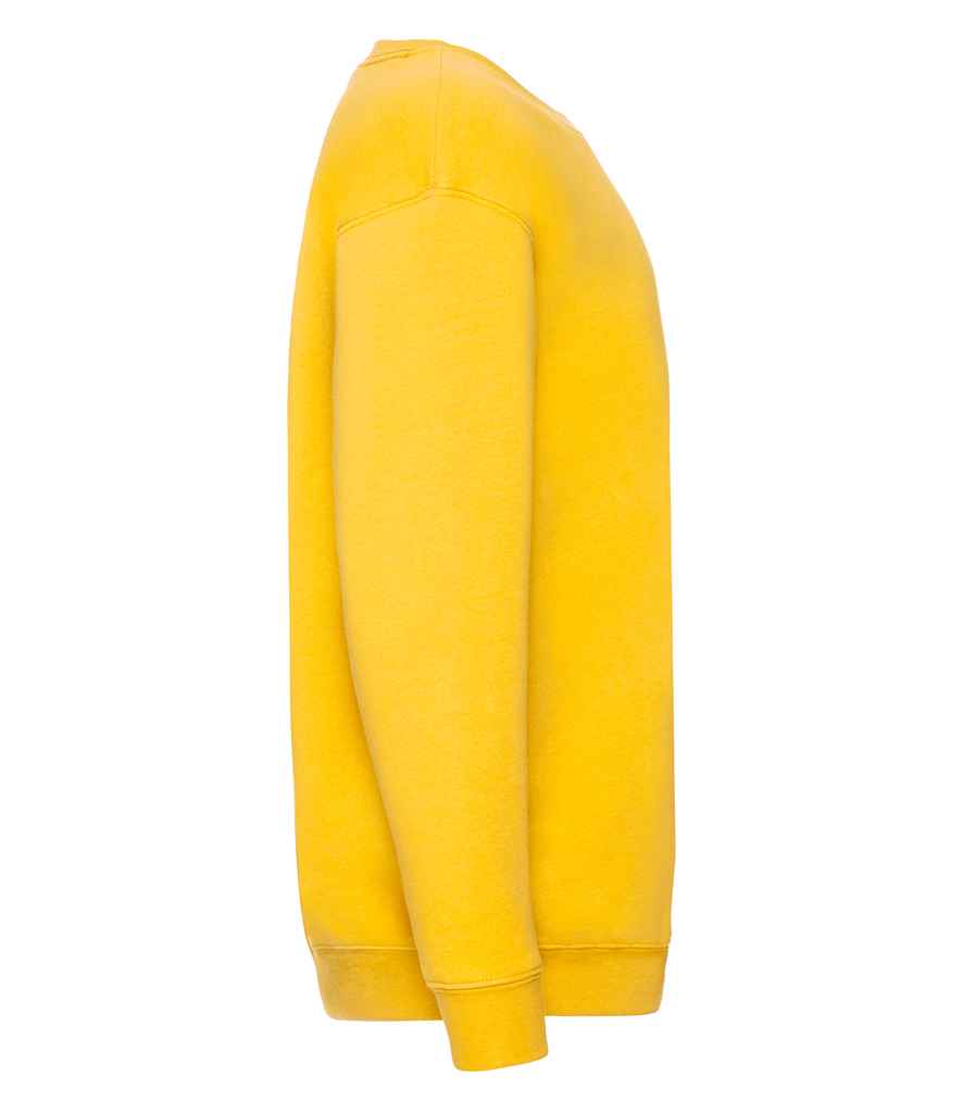 Fruit of the Loom Kids Premium Drop Shoulder Sweatshirt in by Fruit of the Loom — Custom branded clothing by Print Press, featuring premium embroidery produced in our specialist print lab in the UK.