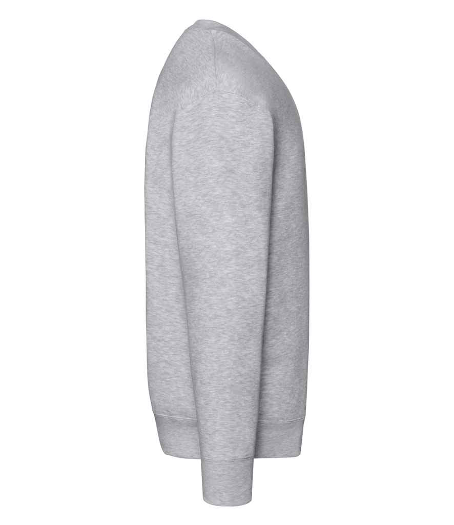Fruit of the Loom Premium Drop Shoulder Sweatshirt in by Fruit of the Loom — Custom branded clothing by Print Press, featuring premium embroidery produced in our specialist print lab in the UK.