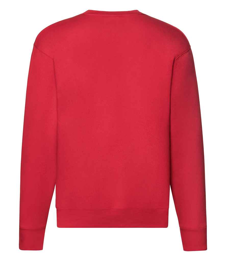 Fruit of the Loom Premium Drop Shoulder Sweatshirt in by Fruit of the Loom — Custom branded clothing by Print Press, featuring premium embroidery produced in our specialist print lab in the UK.